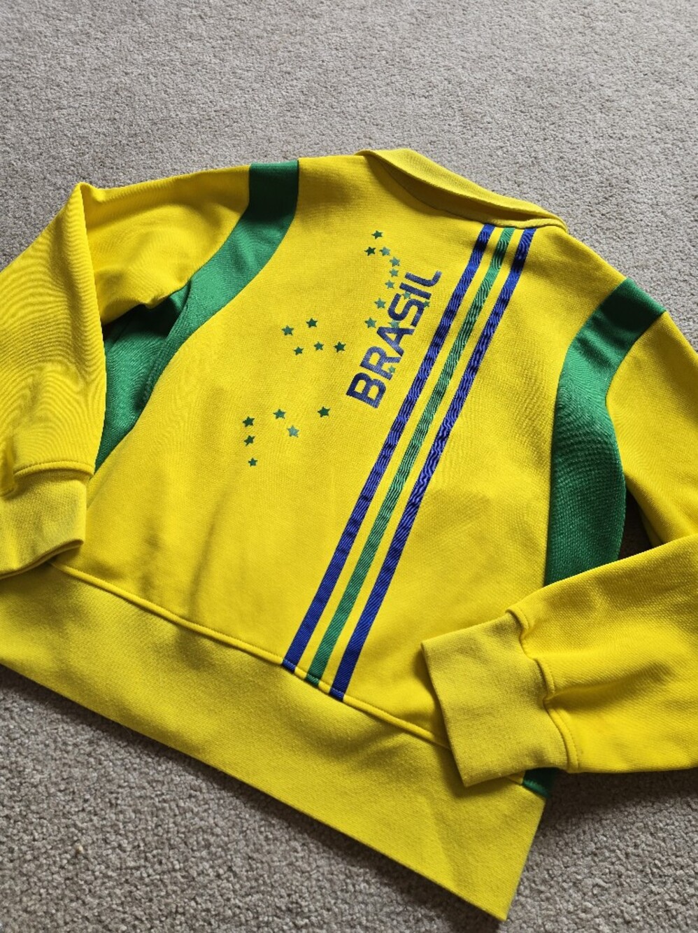 Rare Adidas Brazil 2006 FIFA World Cup Track Jacket Size Large